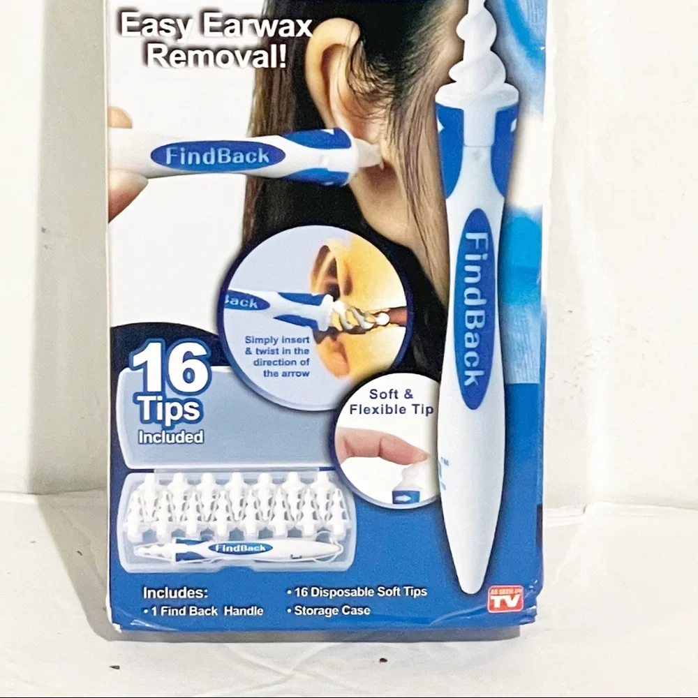 Qllipin‎ Easy Earwax Removal Heath Care As Seen on TV New 16 Tips NWT